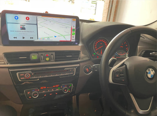 12.3 inch touchscreen BMW x1 09-15 (E84) aftermarket screen upgrade Car stereo wireless Carplay and wireless android auto