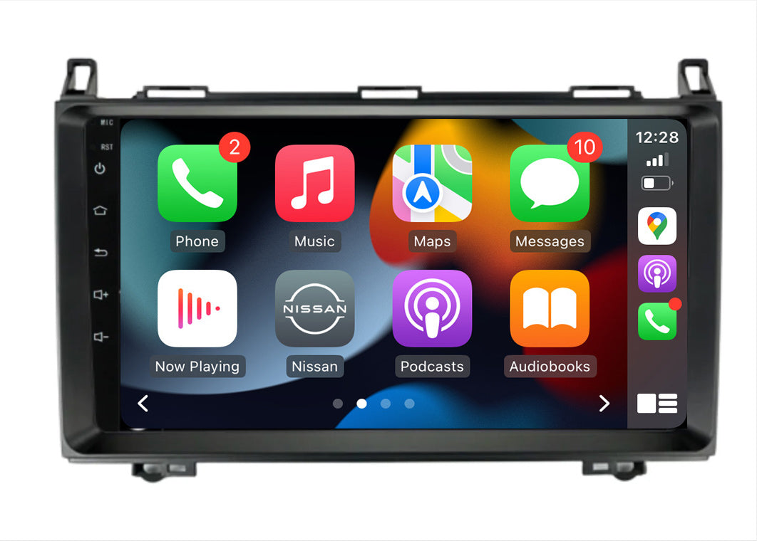 9 inch touchscreen for Mercedes Benz A-Class 05-11 W169 aftermarket screen upgrade Car stereo wireless Carplay and wireless android auto
