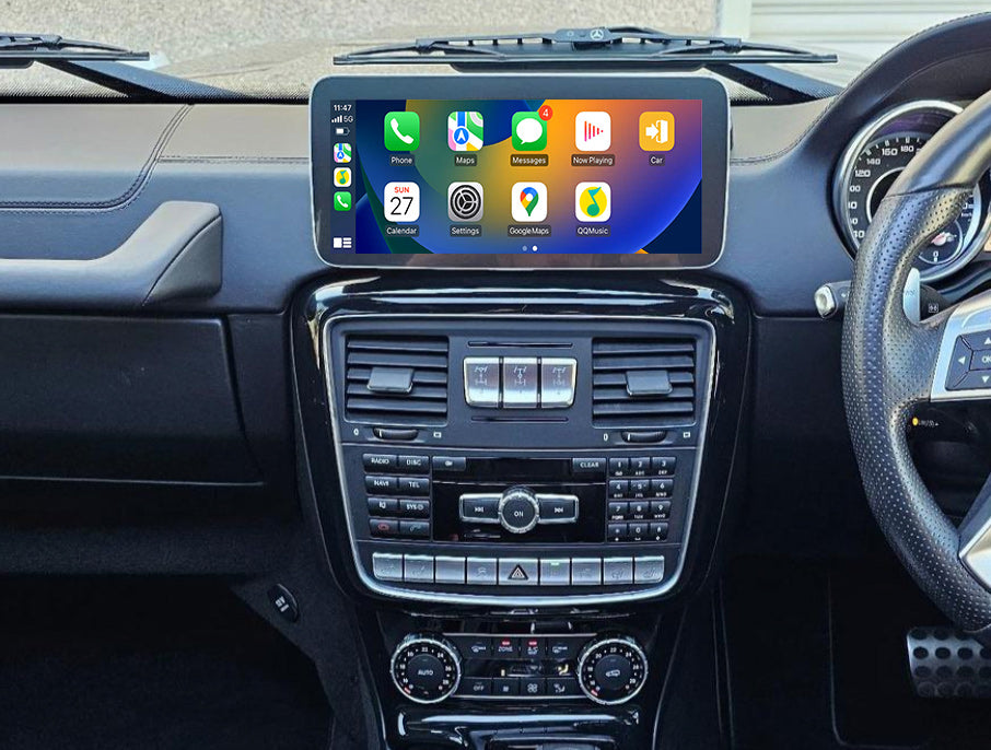 Mercedes Benz G-Class 12-18 W463 12.3" Touchscreen upgrade stereo wireless Carplay Android auto