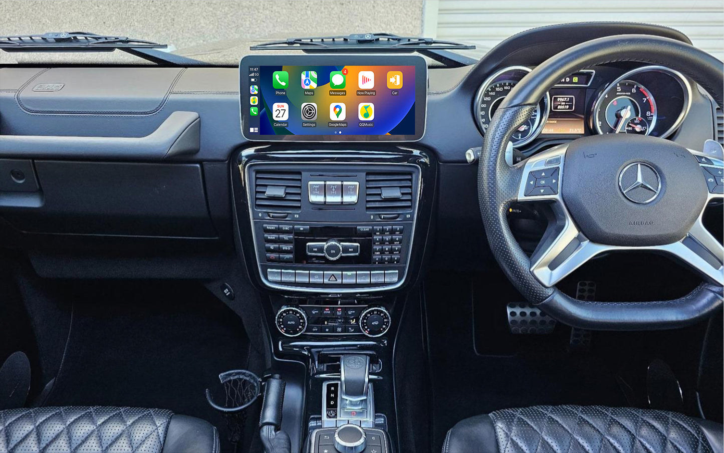 Mercedes Benz G-Class 12-18 W463 12.3" Touchscreen upgrade stereo wireless Carplay Android auto