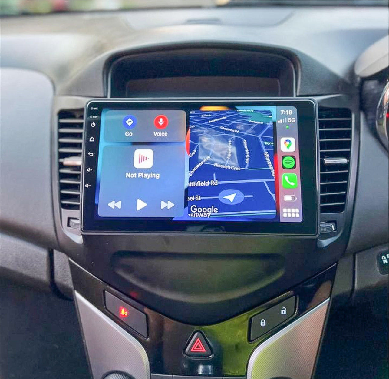 Holden Cruze 2009-2016 GPS 9" touchscreen Wireless carplay Android auto stereo
