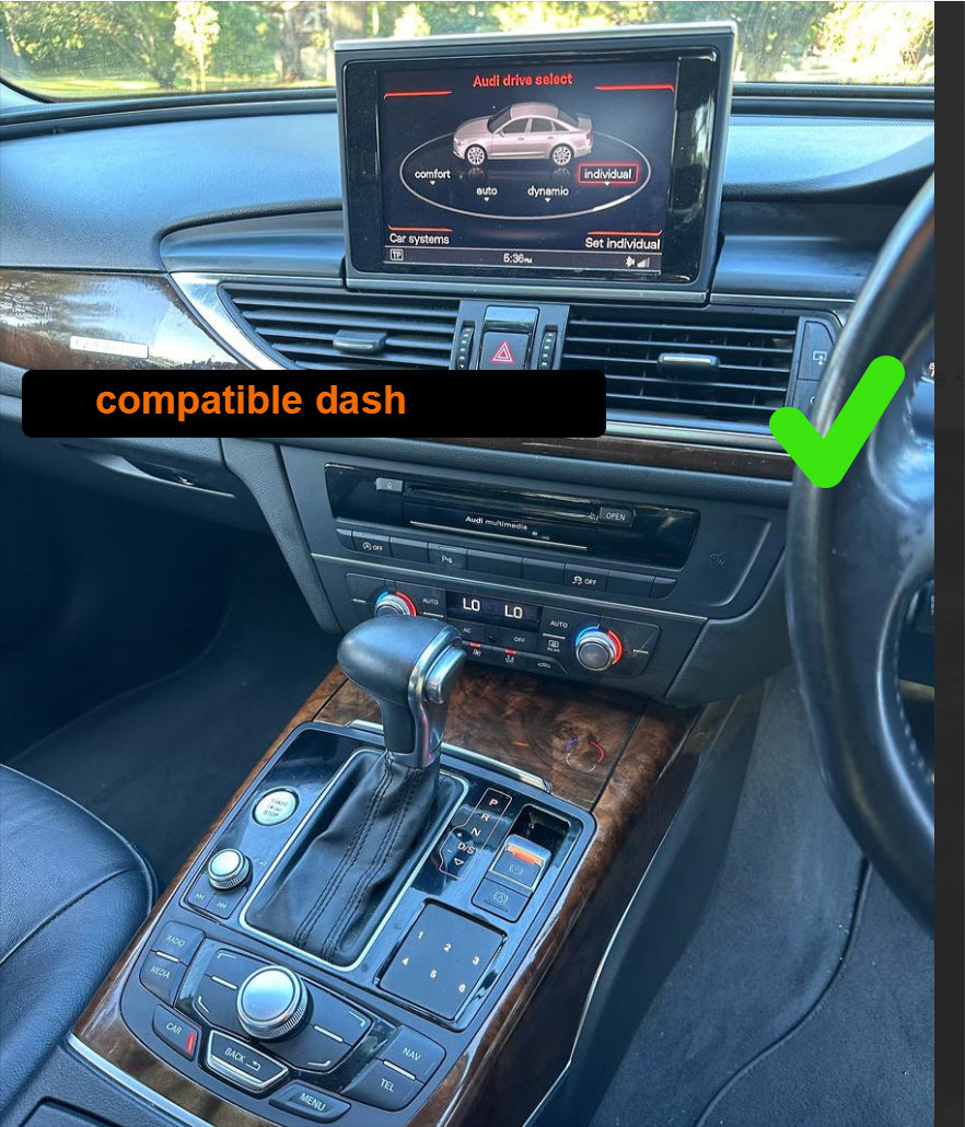 Audi A6 /S6/ RS6 2011-2018 Touchscreen upgrade stereo wireless Carplay android auto