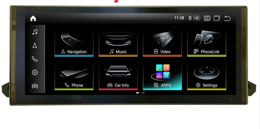 Audi Q5 Type 80A 10.25 inch touchscreen aftermarket upgrade Car stereo wireless Carplay and wireless android auto 2017-2021