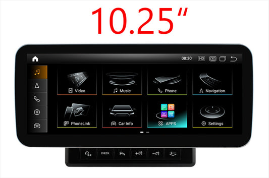 Audi Q7 4L 2005-2015 10.25 inch touchscreen aftermarket upgrade Car stereo wireless Carplay and wireless android auto