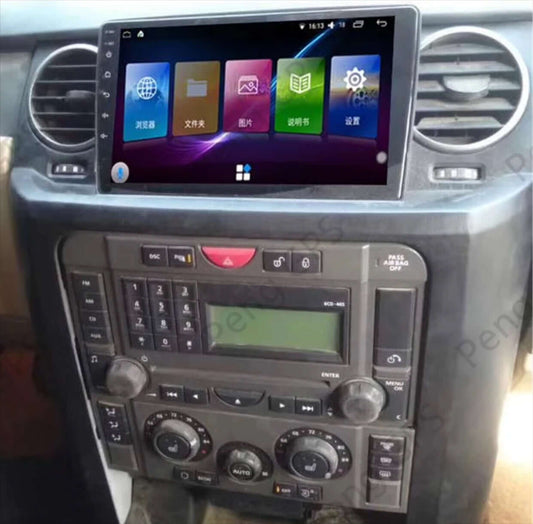 Land Rover Discovery 3 2004-2009 9 inch touchscreen aftermarket upgrade Car stereo wireless Carplay and wireless android auto