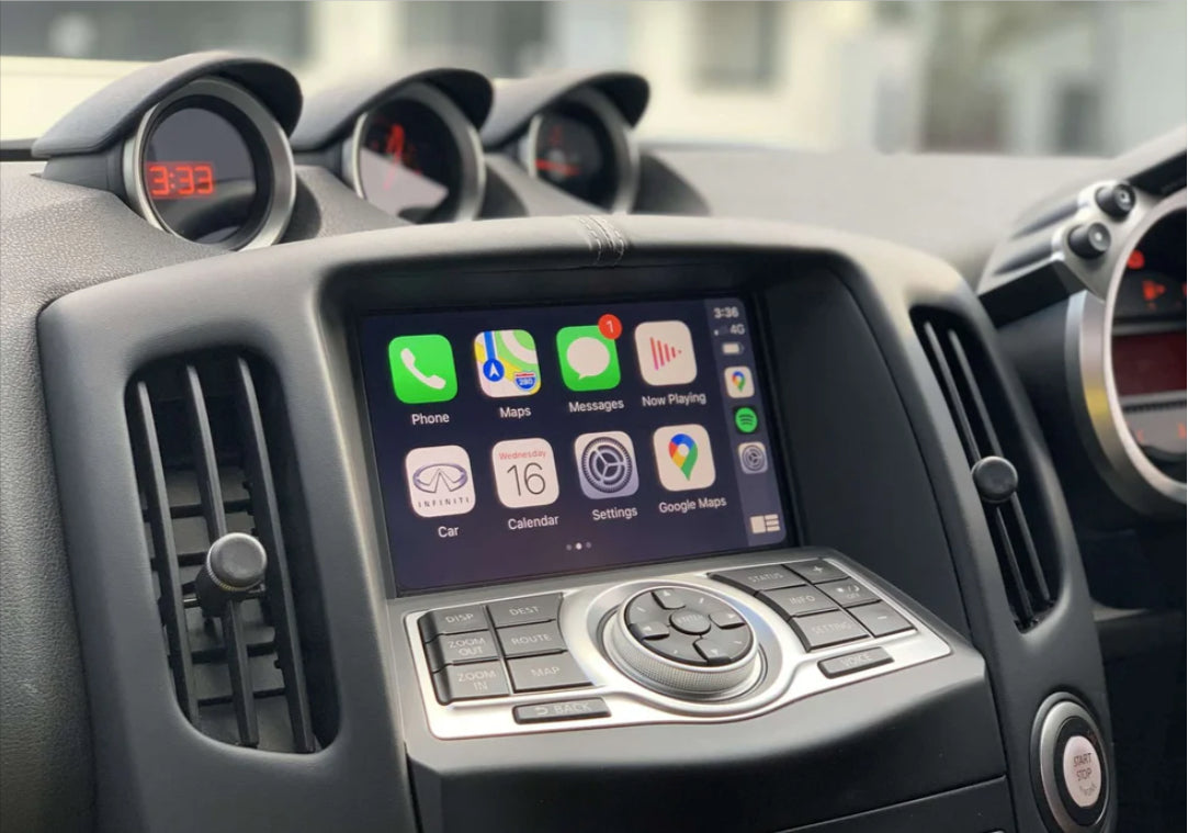 Nissan 370Z 2011-2020 Z34 Wireless CarPlay & Android Auto Interface integration Module