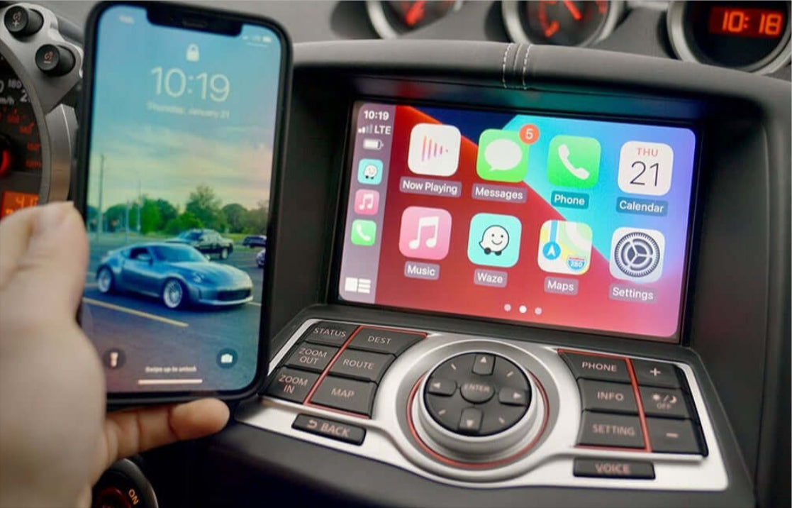 Nissan 370Z 2011-2020 Z34 Wireless CarPlay & Android Auto Interface integration Module