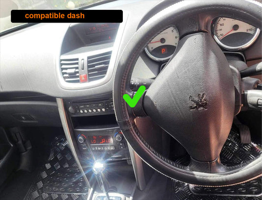 Peugeot 207 2006-2015 Wireless Apple Carplay Android Auto GPS Bluetooth Stereo