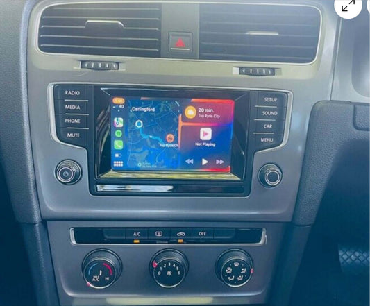 VW Volkswagen Golf MK7 2013-2018 Add Wireless Carplay & Android Auto MMI Retrofit integration interface Moduel