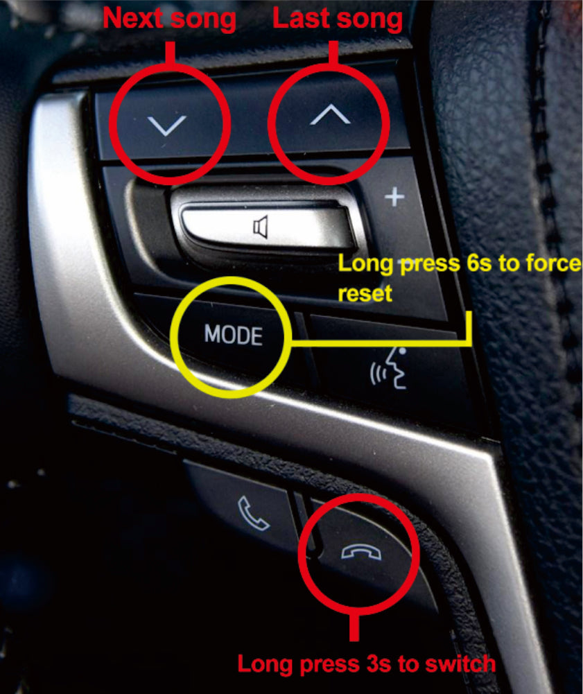 Toyota Land Cruiser LC200 VX & SAHARA Add Wireless Carplay & Android Auto integration interface Module