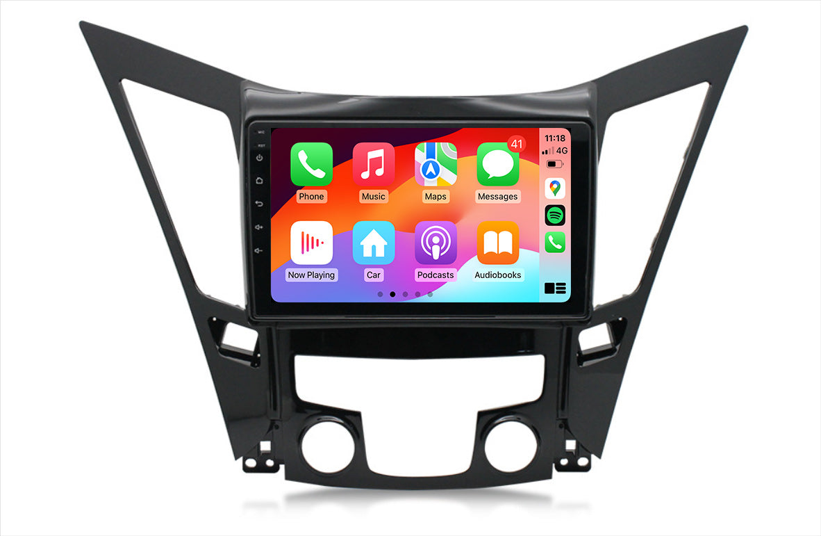 Hyundai i45 2009-2012 9" Stereo GPS BT wireless CarPlay Android Auto Radio