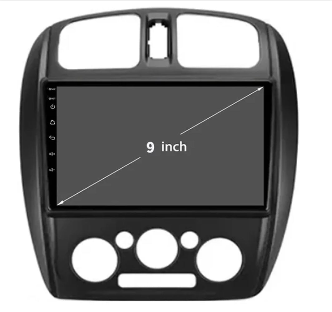 Mazda 323 2001-2004 GPS Wireless apple CarPlay Android auto Stereo DSP 10 inch
