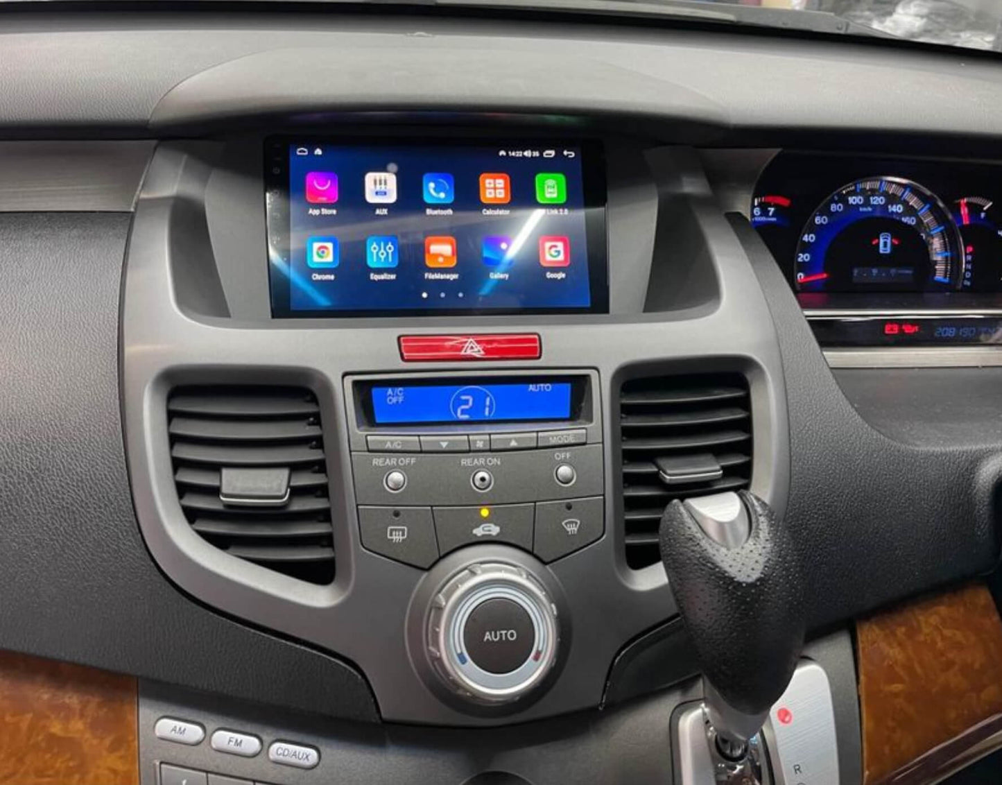 Honda Odyssey 2004-2008 Wireless apple Carplay Android Auto GPS Radio Stereo satnav