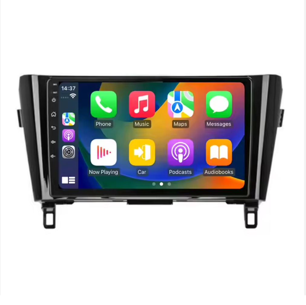 Nissan Qashqai 2014-2021 GPS Wireless apple CarPlay Android auto stereo DSP Support 360