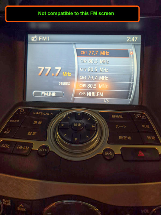 Nissan Skyline 370GT v36(J50) 10-14 Add wireless carplay and android auto retrofit