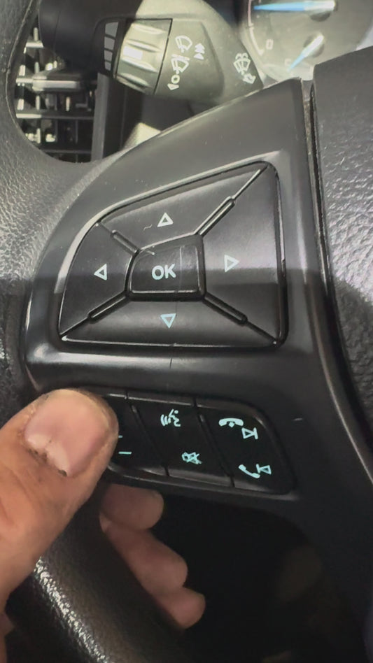 Ford Ranger 2015-2022 PX Apple CarPlay Android Auto Stereo Black Facia Radio