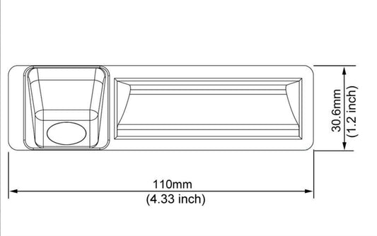 reverse camera for Audi A3/S3/RS3 8V 2008-2016