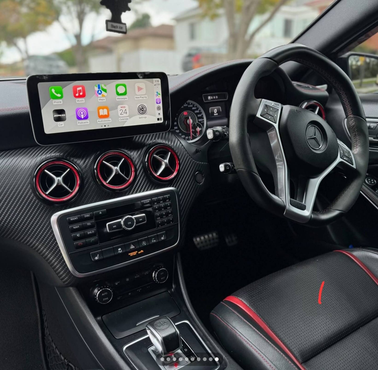 Mercedes Benz CLA Class 13-18 (C117 X117) Touchscreen upgrade stereo wireless Carplay Android auto