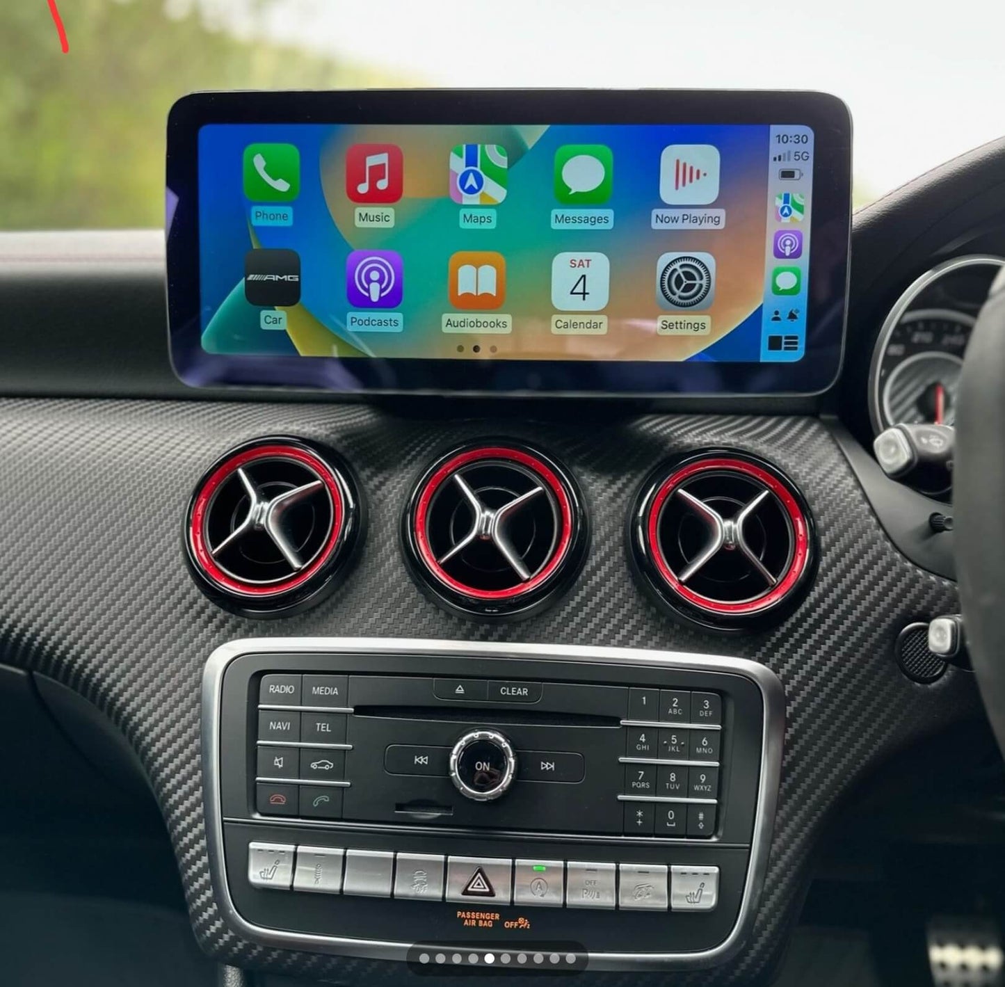 Mercedes Benz CLA Class 13-18 (C117 X117) Touchscreen upgrade stereo wireless Carplay Android auto