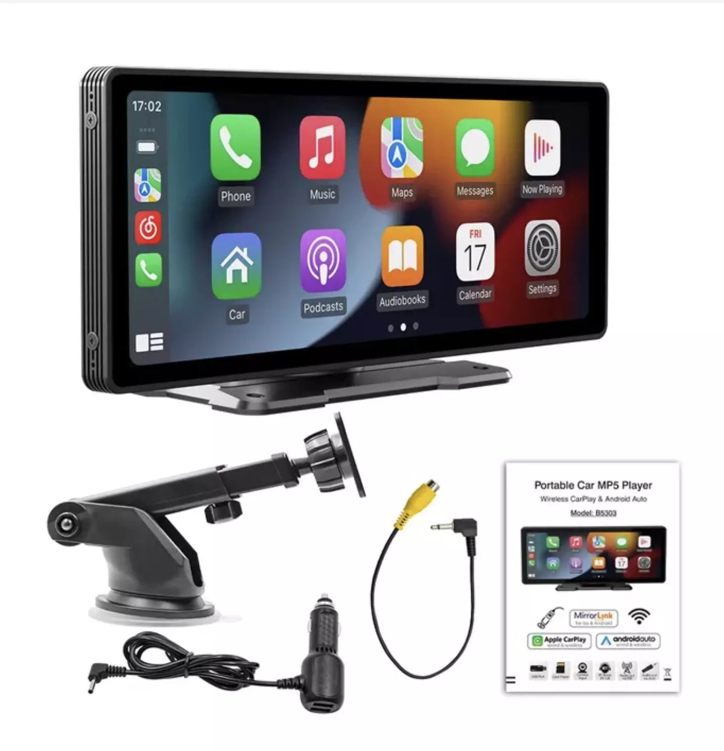 universal carplay screen,u,Universal 10.26” Screen Car Radio,Wireless CarPlay