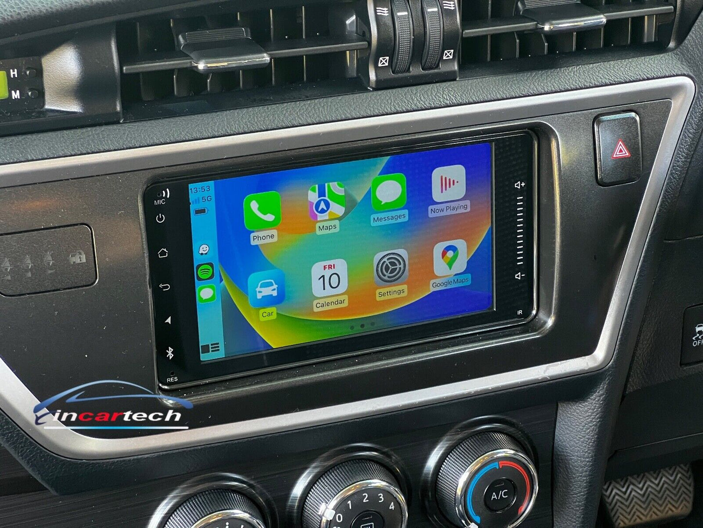 Fit Toyota Corolla 12-15 Hatch GPS Wireless Apple Carplay Android auto stereo, Radio stereo GPS Camera for Fit Toyota Corolla 12-15 Hatch head unit upgrade for Fit Toyota Corolla 12-15 Hatch, Fit Toyota Corolla 12-15 Hatch head unit replacement for Fit Toyota Corolla 12-15 Hatch head unit upgrade, for Fit Toyota Corolla 12-15 Hatch stereo upgrade suit both manual and digital air condition control, provides installation. Upgrade to the Lastest Wireless Apple CarPlay Android Auto.