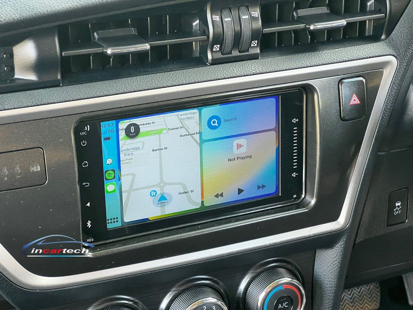 Fit Toyota Corolla 12-15 Hatch GPS Wireless Apple Carplay Android auto stereo, Radio stereo GPS Camera for Fit Toyota Corolla 12-15 Hatch head unit upgrade for Fit Toyota Corolla 12-15 Hatch, Fit Toyota Corolla 12-15 Hatch head unit replacement for Fit Toyota Corolla 12-15 Hatch head unit upgrade, for Fit Toyota Corolla 12-15 Hatch stereo upgrade suit both manual and digital air condition control, provides installation. Upgrade to the Lastest Wireless Apple CarPlay Android Auto.