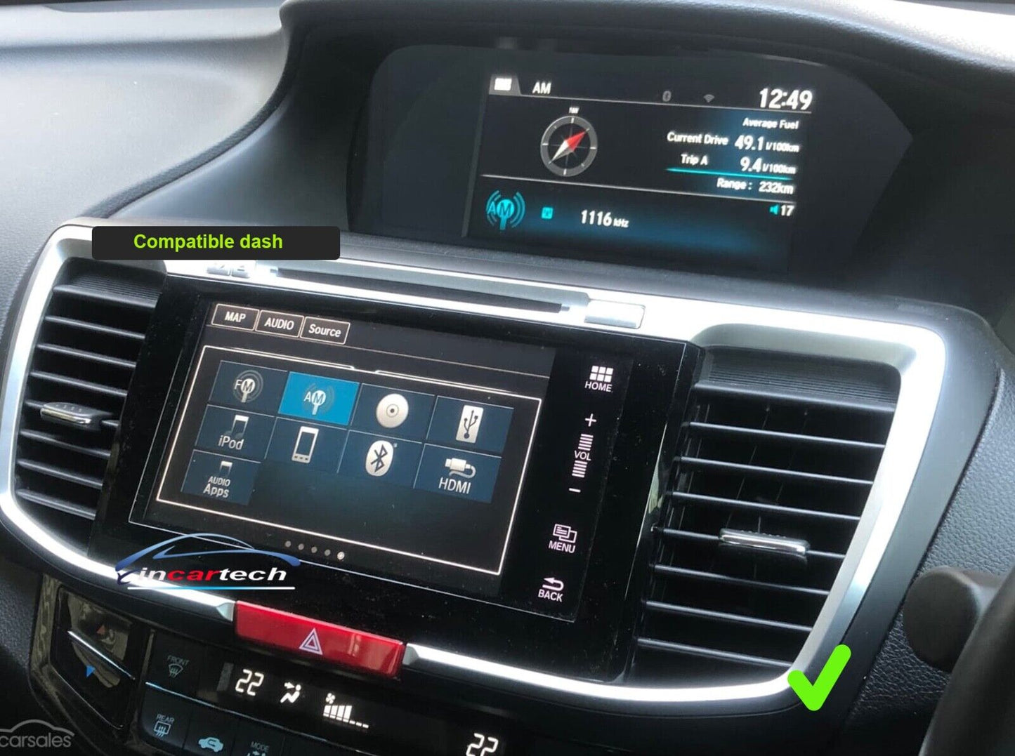 🔥9" Honda Accord 15-19 GPS wireless Apple CarPlay Andriod Auto Headunit screen, for Honda Accord 15-19, head unit upgrade for Honda Accord 15-19, Honda Accord 15-19 head unit replacement for Honda Accord 15-19, Honda Accord 15-19 head unit upgrade, for Honda Accord 15-19 stereo upgrade suit both manual and digital air condition control, provides installation. Upgrade to the Lastest Wireless Apple CarPlay Android Auto