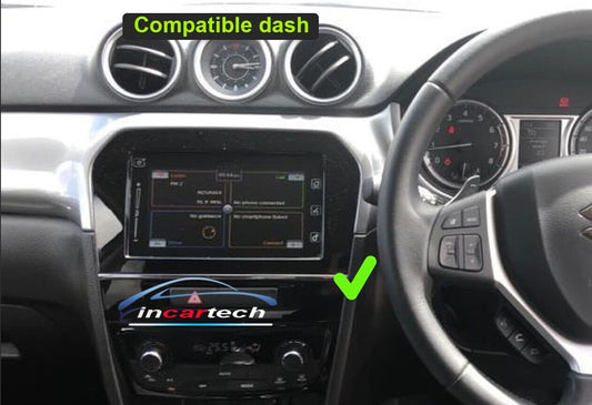 Suzuki Vitara 15-19 Wireless Apple Carplay Android Auto GPS SatNav Radio Stereo, Radio stereo GPS Camera for Fit Suzuki Vitara 15-19 head unit upgrade for Fit Suzuki Vitara 15-19, Fit Suzuki Vitara 15-19 head unit replacement for Fit Suzuki Vitara 15-19 head unit upgrade, for Fit Suzuki Vitara 15-19 stereo upgrade suit both manual and digital air condition control, provides installation. Upgrade to the Lastest Wireless Apple CarPlay Android Auto.