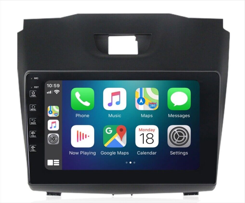 9" Isuzu DMAX MUX 12-16 Wireless Apple Carplay Android Auto GPS fit Panasonic,Radio stereo GPS Camera for 9" Isuzu DMAX MUX 12-16 head unit upgrade for Fit 9" Isuzu DMAX MUX 12-16, Fit 9" Isuzu DMAX MUX 12-16 head unit replacement for Fit 9" Isuzu DMAX MUX 12-16 head unit upgrade, for Fit 9" Isuzu DMAX MUX 12-16 stereo upgrade suit both manual and digital air condition control, provides installation. Upgrade to the Lastest Wireless Apple CarPlay Android Auto.