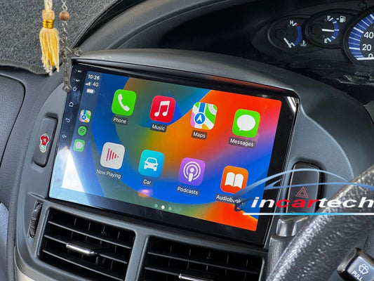 Fit Toyota Tarago 00-06 GPS BT Wireless Apple Carplay Stereo Upgrade Radio satna, Toyota Tarago 00-06 head unit replacement for Toyota Tarago 00-06, Toyota Tarago 00-06 head unit upgrade, for Tarago 00-06 stereo upgrade suit both manual and digital air condition control, provides installation. Upgrade to the lastest Wireless Apple CarPlay Android Auto