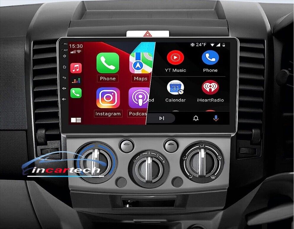 Mazda Bt50 07-11 Wireless Apple Carplay GPS Bluetooth Stereo 4wd Camera SatNav, Mazda Bt50 07-11 head unit replacement for Mazda Bt50 07-11, Mazda Bt50 07-11 head unit upgrade, for Mazda Bt50 07-11 stereo upgrade suit both manual and digital air condition control, provides installation. Upgrade to the lastest Wireless Apple CarPlay Android Auto