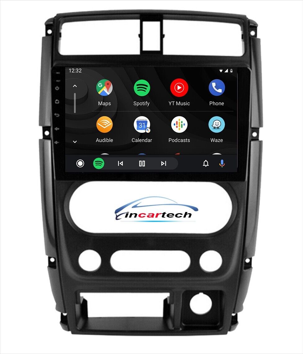 Suzuki Jimmy 05-16 Wireless Apple Carplay Android Auto GPS SatNav Radio Stereo, Radio stereo GPS Camera for Fit Suzuki Jimmy 05-16 head unit upgrade for Fit Suzuki Jimmy 05-16, Fit Suzuki Swift 05-11 head unit replacement for Fit Suzuki Jimmy 05-16 head unit upgrade, for Fit Suzuki Jimmy 05-16 stereo upgrade suit both manual and digital air condition control, provides installation. Upgrade to the Lastest Wireless Apple CarPlay Android Auto.