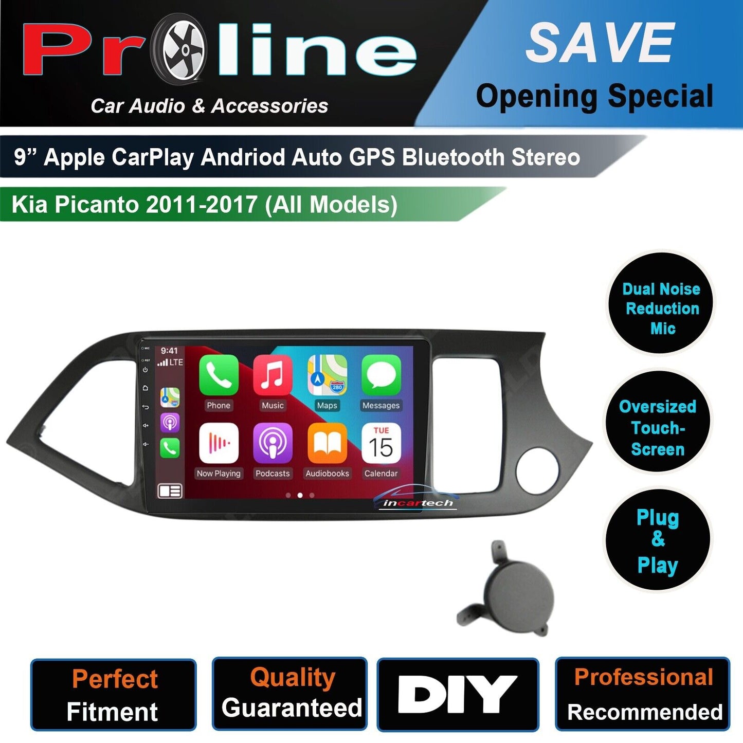 Kia Picanto 11-17 Wireless Apple CarPlay Android auto GPS Stereo Radio SatNav,Radio stereo GPS Camera for Kia Picanto 11-17 head unit upgrade for Fit Kia Picanto 11-17 , Fit Kia Picanto 11-17 head unit replacement for Fit Kia Picanto 11-17 head unit upgrade, for Fit Kia Picanto 11-17 stereo upgrade suit both manual and digital air condition control, provides installation. Upgrade to the Lastest Wireless Apple CarPlay Android Auto.