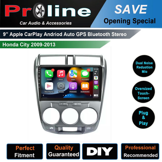๐ฅ9" Honda City 09-13 GPS wireless Apple CarPlay Android Auto premium audio, for Honda City 09-13 , head unit upgrade for Honda City 09-13 , Honda City 09-13 head unit replacement for Honda City 09-13 , Honda City 09-13 head unit upgrade, for Honda City 09-13 stereo upgrade suit both manual and digital air condition control, provides installation. Upgrade to the Lastest Wireless Apple CarPlay Android Auto