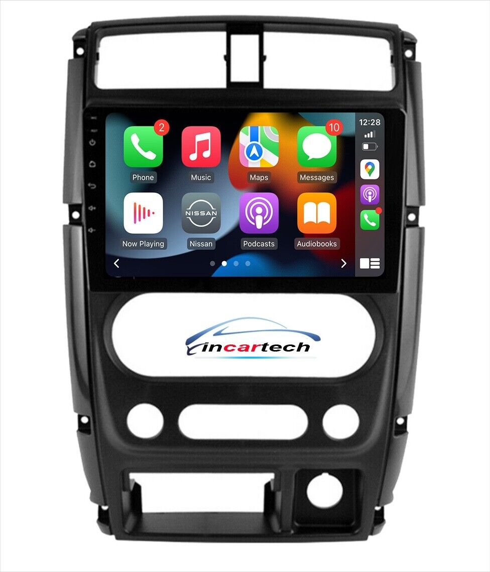 Suzuki Jimmy 05-16 Wireless Apple Carplay Android Auto GPS SatNav Radio Stereo, Radio stereo GPS Camera for Fit Suzuki Jimmy 05-16 head unit upgrade for Fit Suzuki Jimmy 05-16, Fit Suzuki Swift 05-11 head unit replacement for Fit Suzuki Jimmy 05-16 head unit upgrade, for Fit Suzuki Jimmy 05-16 stereo upgrade suit both manual and digital air condition control, provides installation. Upgrade to the Lastest Wireless Apple CarPlay Android Auto.