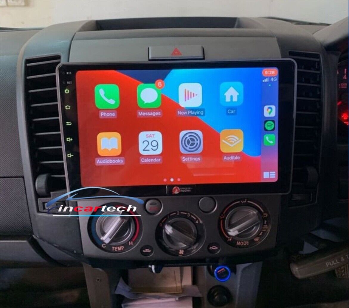 Mazda Bt50 07-11 Wireless Apple Carplay GPS Bluetooth Stereo 4wd Camera SatNav, Mazda Bt50 07-11 head unit replacement for Mazda Bt50 07-11, Mazda Bt50 07-11 head unit upgrade, for Mazda Bt50 07-11 stereo upgrade suit both manual and digital air condition control, provides installation. Upgrade to the lastest Wireless Apple CarPlay Android Auto