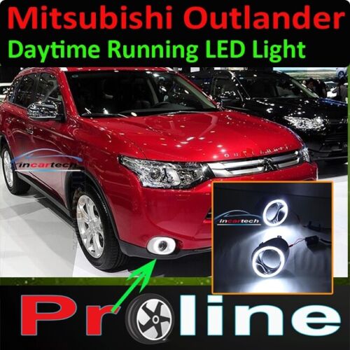 Mitsubishi outlander Daytime Day time running LED light fog light accessories