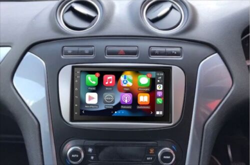 Wireless Apple CarPlay Android auto Ford Mondeo 07-14 Stereo GPS Radio Camera, Ford Mondeo 07-14 head unit replacement for Ford Mondeo 07-14, Ford Mondeo 07-14 head unit upgrade, for Ford Mondeo 07-14 stereo upgrade suit both manual and digital air condition control, provides installation. Upgrade to the lastest Wireless Apple CarPlay Android Auto