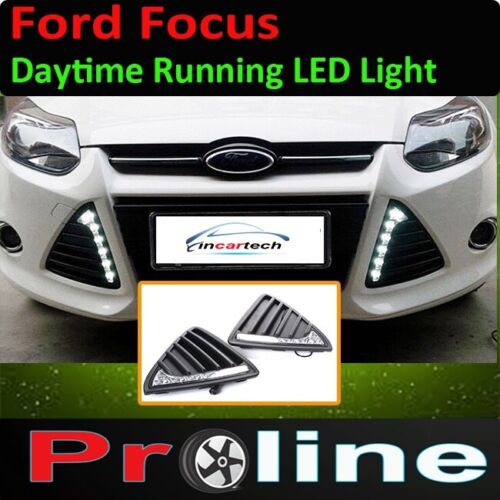 Ford Focus 12-15 DRL Daytime Day time running LED light fog light accessories