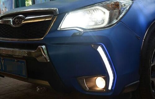 Subaru Forester XT DRL Daytime Day time running LED light fog light accessories