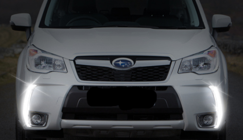 Subaru Forester XT DRL Daytime Day time running LED light fog light accessories