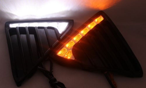 Ford Focus 12-15 DRL Daytime Day time running LED light fog light accessories