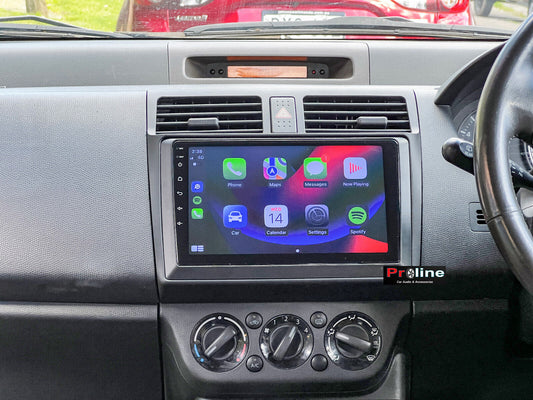 Suzuki Swift 05-11 Wireless Apple Carplay GPS Radio Bluetooth stereo accessories, Suzuki Swift 05-11 head unit upgrade for Suzuki Swift 05-11 head unit replacement for Suzuki Swift 05-11 upgrade, Suzuki Swift 05-11 stereo upgrade suit both manual and digital air condition control, provides installation. Upgrade to the Latest Wireless Apple Carplay Android Auto