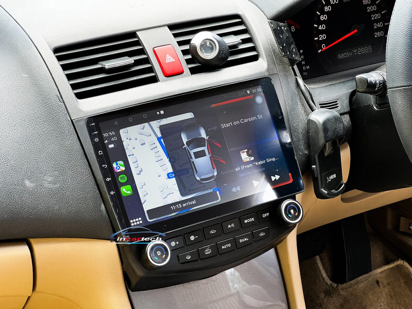 10" Honda Accord Euro 03-07 GPS wireless Apple CarPlay Andriod Auto accessory, Honda Accord 03-07 head unit upgrade Honda Accord 03-07, head unit replacement for Honda Accord 03-07 head unit upgrade, Honda Accord 03-07 stereo upgrade suit both manual and digital air condition control, provides installation. Upgrade to the Latest Wireless Apple CarPlay Android Auto