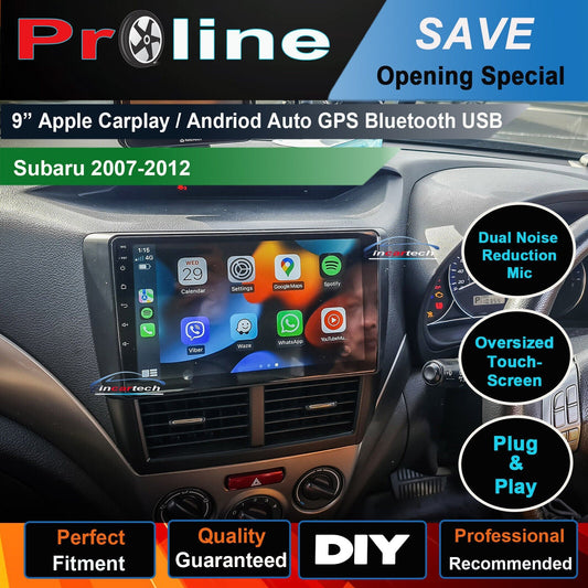 Android Auto for Subaru Forester 07-12 GPS Bluetooth Radio 9" Reverse camera, for Subaru Forester 07-12 head unit upgrade for Subaru Forester 07-12 head unit replacement for Subaru Forester 07-12 unit upgrade, for Subaru Forester 07-12 stereo upgrade suit both manual and digital air condition control, provides installation. Upgrade to the Lastest Wireless Apple Carplay Android Auto