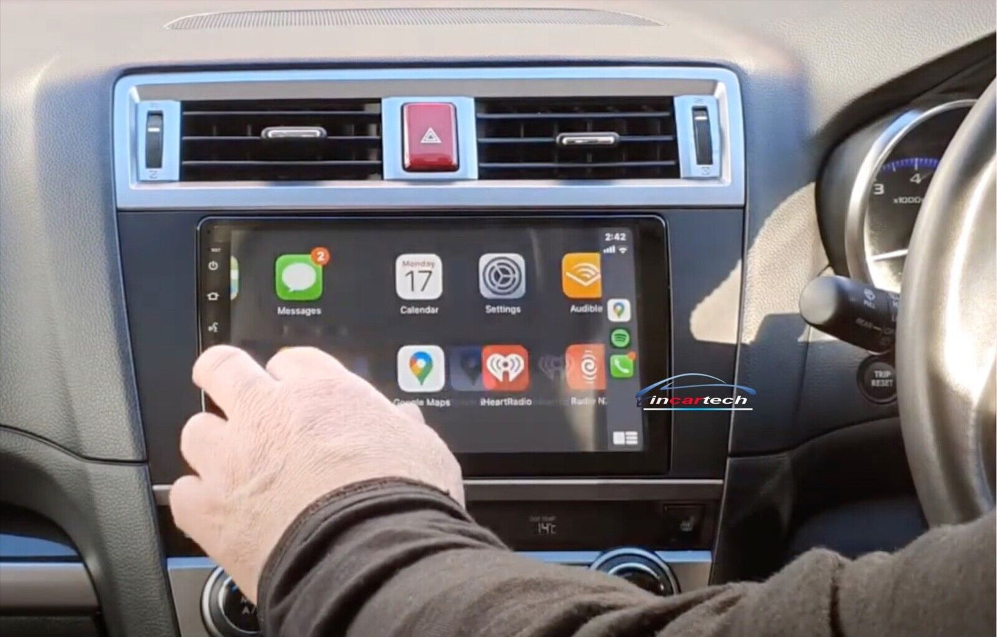 9" Wireless CARPLAY ANDROID AUTO SAT NAV GPS SUBARU LIBERTY OUTBACK 2015+ CT, for 9" SUBARU LIBERTY OUTBACK 2015+ CT, head unit upgrade for 9" SUBARU LIBERTY OUTBACK 2015+ CT head unit replacement for 9" SUBARU LIBERTY OUTBACK 2015+ CT unit upgrade, for 9" SUBARU LIBERTY OUTBACK 2015+ CT stereo upgrade suit both manual and digital air condition control, provides installation. Upgrade to the Lastest Wireless Apple CarPlay Android Auto