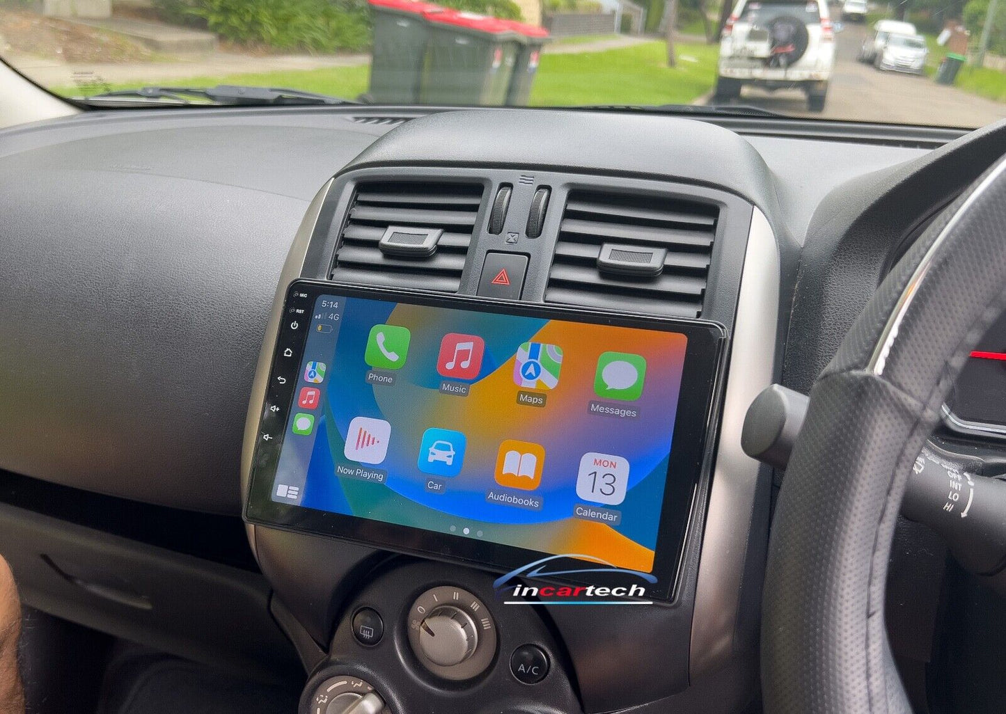 Nissan Almera GPS Bluetooth Wireless Apple CarPlay Android Auto Camera Stereo, Nissan Almera head unit upgrade for Nissan Almera, head unit replacement for Nissan Almera upgrade, Nissan Almera stereo upgrade suit both manual and digital air condition control, provides installation. Upgrade to the Latest Wireless Apple CarPlay Android Auto