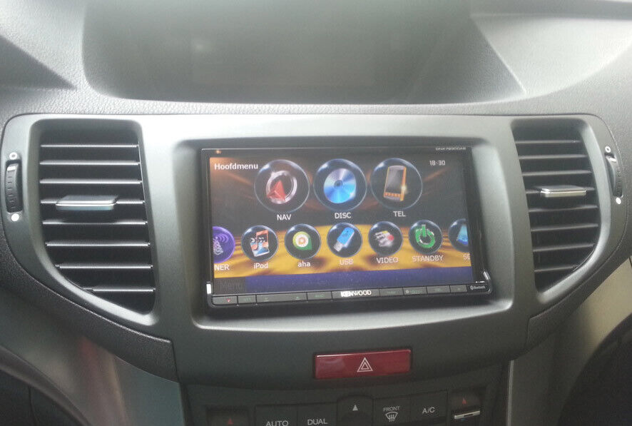 Honda Accord Euro 2008-2014 stereo radio Double Din fascia dash facia trim kit