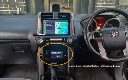 Toyota Prado 150 09-13 GPS Bluetooth Wireless Carplay Android auto Stereo GPS