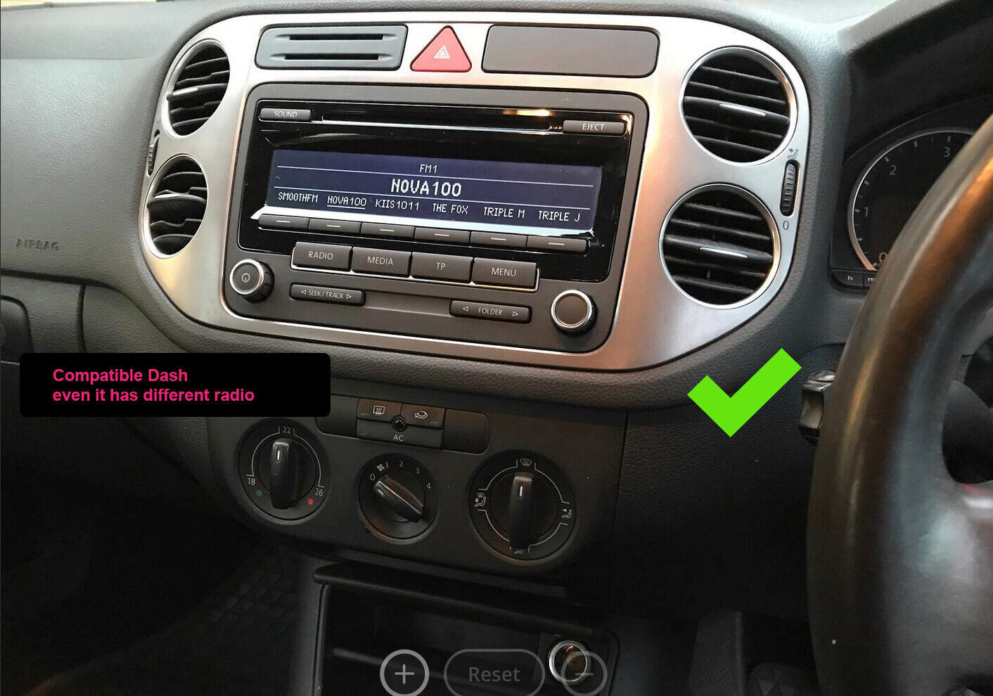 Volkswagen VW Tiguan Wireless Apple Carplay GPS SatNav stereo Bluetooth 9 Screen, Volkswagen Tiguan head unit upgrade for Volkswagen Tiguan , Volkswagen Tiguan head unit replacement for Volkswagen Tiguan upgrade, Volkswagen Tiguan stereo upgrade suit both manual and digital air condition control, provides installation. Upgrade to the Latest Wireless Apple Carplay Android Auto